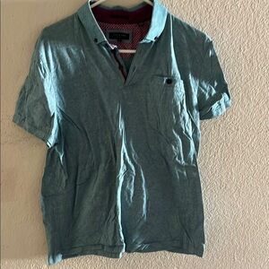 Ted Baker London Blue Polo Shirt Classic Design